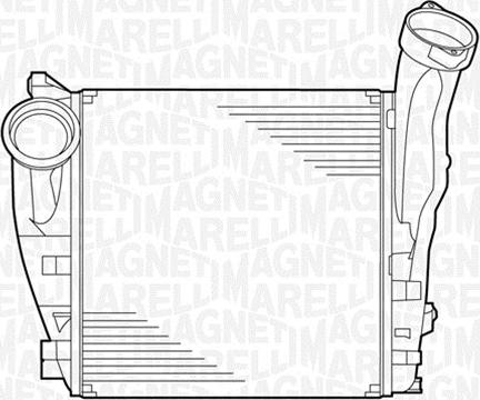 Magneti Marelli 351319201780 - Intercooler, hladnjak www.molydon.hr