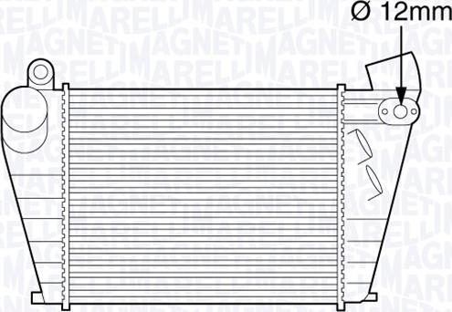 Magneti Marelli 351319203610 - Intercooler, hladnjak www.molydon.hr