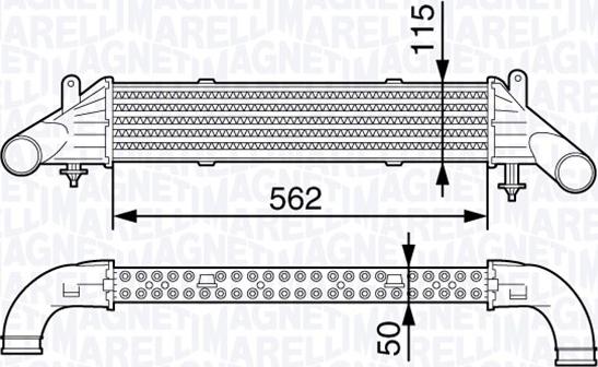 Magneti Marelli 351319202570 - Intercooler, hladnjak www.molydon.hr