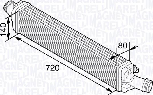 Magneti Marelli 351319202690 - Intercooler, hladnjak www.molydon.hr