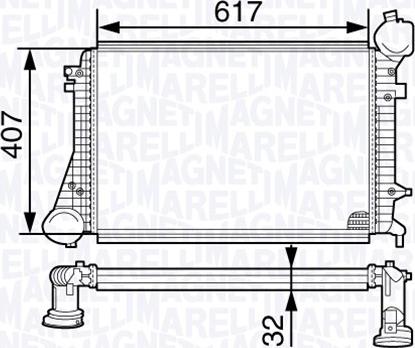 Magneti Marelli 351319202010 - Intercooler, hladnjak www.molydon.hr