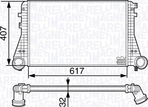 Magneti Marelli 351319202020 - Intercooler, hladnjak www.molydon.hr