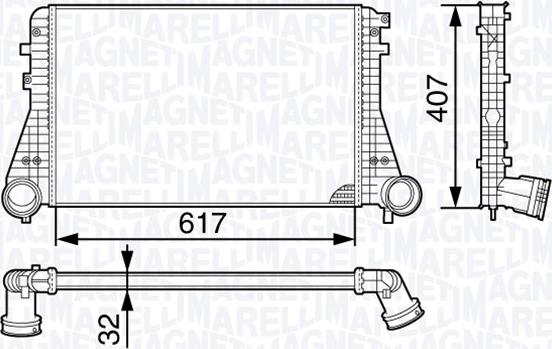 Magneti Marelli 351319202830 - Intercooler, hladnjak www.molydon.hr