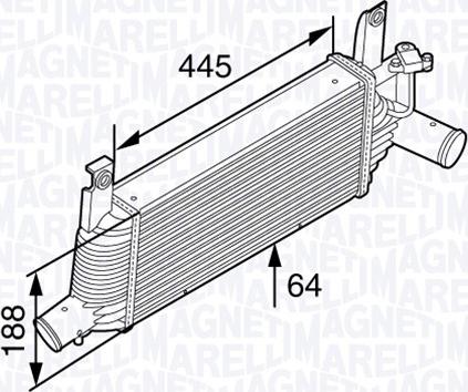 Magneti Marelli 351319202240 - Intercooler, hladnjak www.molydon.hr