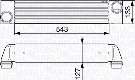 Magneti Marelli 351319202740 - Intercooler, hladnjak www.molydon.hr