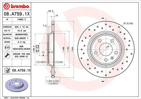 Magneti Marelli 360406095002 - Kočioni disk www.molydon.hr