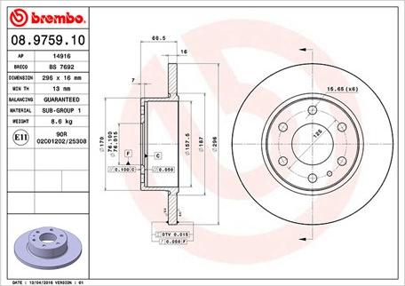 Magneti Marelli 360406093400 - Kočioni disk www.molydon.hr