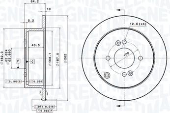 Magneti Marelli 360406092500 - Kočioni disk www.molydon.hr