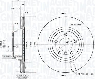 Magneti Marelli 360406092301 - Kočioni disk www.molydon.hr