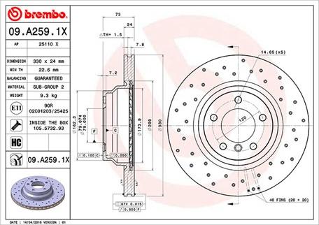 Magneti Marelli 360406092302 - Kočioni disk www.molydon.hr