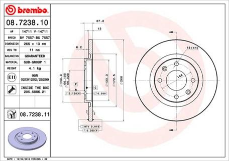 Magneti Marelli 360406040900 - Kočioni disk www.molydon.hr