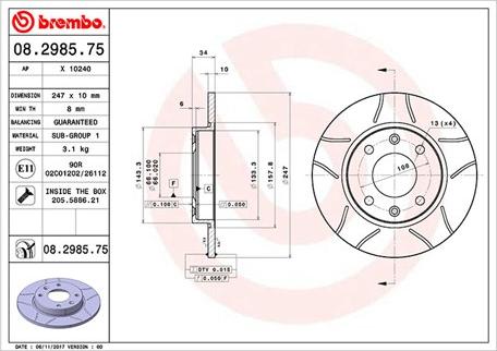 Magneti Marelli 360406040405 - Kočioni disk www.molydon.hr