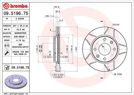 Magneti Marelli 360406040505 - Kočioni disk www.molydon.hr