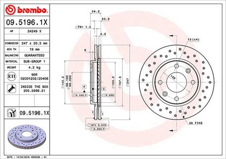 Magneti Marelli 360406040502 - Kočioni disk www.molydon.hr