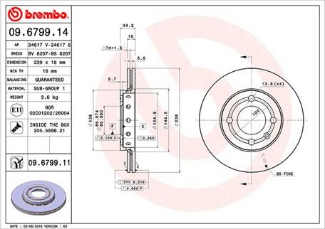 Magneti Marelli 360406048900 - Kočioni disk www.molydon.hr