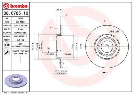 Magneti Marelli 360406048800 - Kočioni disk www.molydon.hr