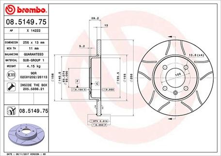 Magneti Marelli 360406048205 - Kočioni disk www.molydon.hr