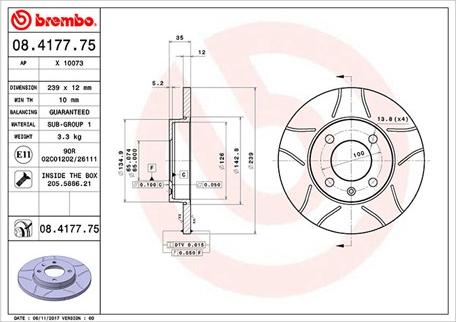 Magneti Marelli 360406047905 - Kočioni disk www.molydon.hr