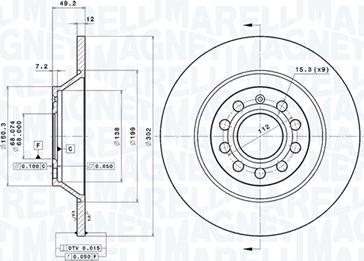 Magneti Marelli 360406054601 - Kočioni disk www.molydon.hr