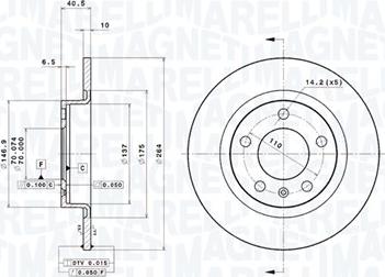 Magneti Marelli 360406056001 - Kočioni disk www.molydon.hr