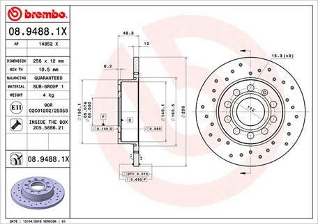 Magneti Marelli 360406050802 - Kočioni disk www.molydon.hr