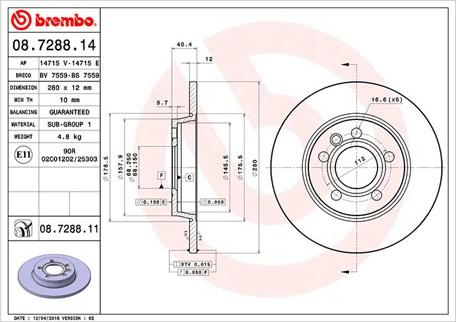 Magneti Marelli 360406050300 - Kočioni disk www.molydon.hr