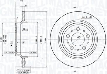 Magneti Marelli 360406051901 - Kočioni disk www.molydon.hr