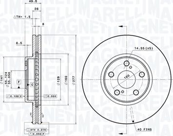 Magneti Marelli 360406058701 - Kočioni disk www.molydon.hr