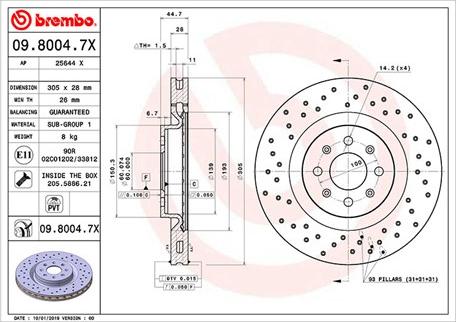 Magneti Marelli 360406064502 - Kočioni disk www.molydon.hr