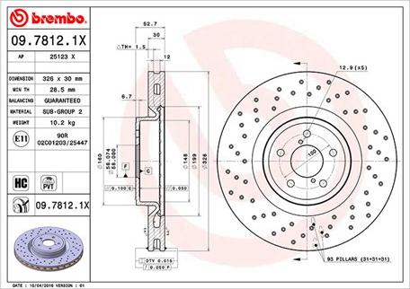 Magneti Marelli 360406066902 - Kočioni disk www.molydon.hr