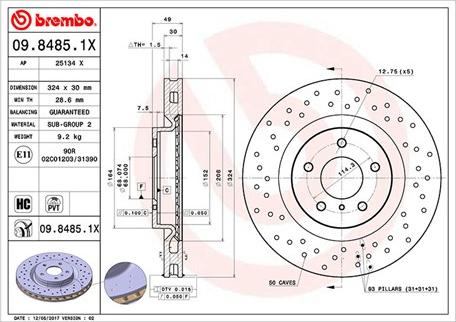 Magneti Marelli 360406067202 - Kočioni disk www.molydon.hr