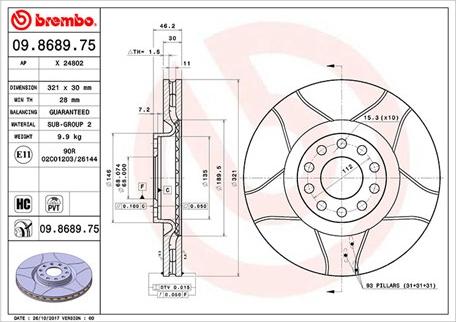 Magneti Marelli 360406001805 - Kočioni disk www.molydon.hr