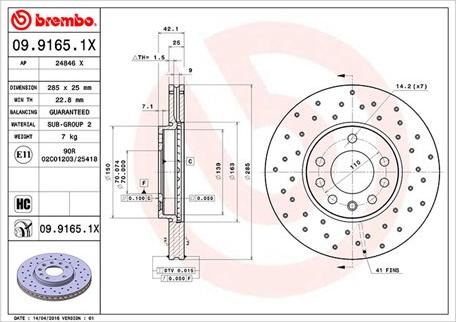 Magneti Marelli 360406008302 - Kočioni disk www.molydon.hr