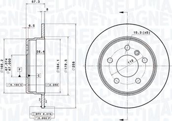 Magneti Marelli 360406007801 - Kočioni disk www.molydon.hr