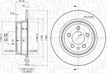 Magneti Marelli 360406014701 - Kočioni disk www.molydon.hr