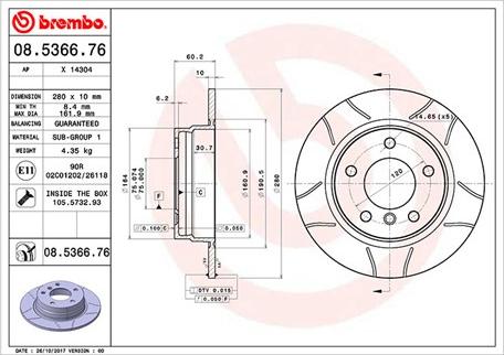 Magneti Marelli 360406016105 - Kočioni disk www.molydon.hr