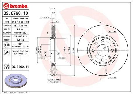 Magneti Marelli 360406018900 - Kočioni disk www.molydon.hr