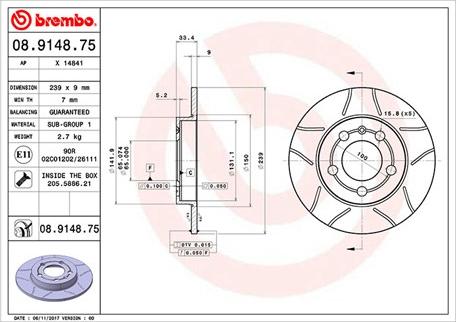 Magneti Marelli 360406013205 - Kočioni disk www.molydon.hr