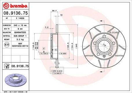 Magneti Marelli 360406012205 - Kočioni disk www.molydon.hr