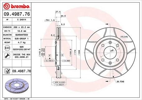 Magneti Marelli 360406017805 - Kočioni disk www.molydon.hr