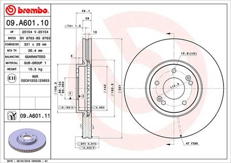 Magneti Marelli 360406089900 - Kočioni disk www.molydon.hr