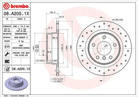 Magneti Marelli 360406089302 - Kočioni disk www.molydon.hr