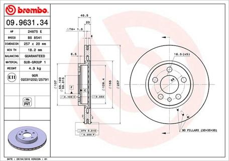 Magneti Marelli 360406088400 - Kočioni disk www.molydon.hr