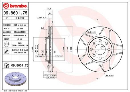 Magneti Marelli 360406039505 - Kočioni disk www.molydon.hr