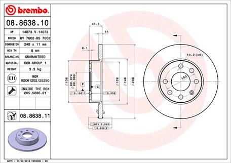 Magneti Marelli 360406039200 - Kočioni disk www.molydon.hr