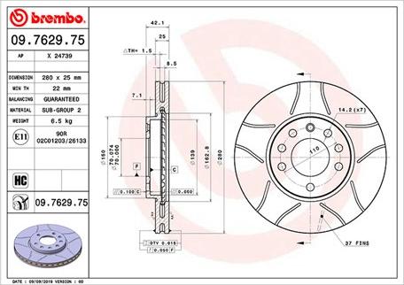 Magneti Marelli 360406038805 - Kočioni disk www.molydon.hr