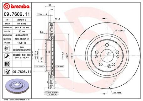 Magneti Marelli 360406033301 - Kočioni disk www.molydon.hr