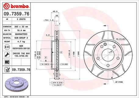 Magneti Marelli 360406032705 - Kočioni disk www.molydon.hr