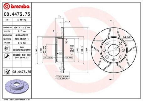 Magneti Marelli 360406037205 - Kočioni disk www.molydon.hr