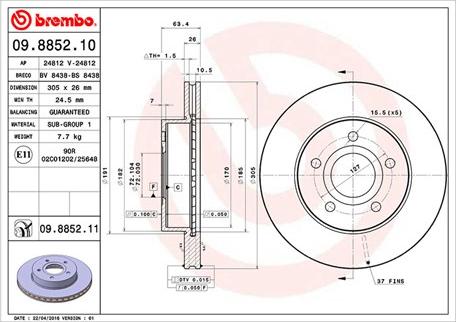 Magneti Marelli 360406029900 - Kočioni disk www.molydon.hr